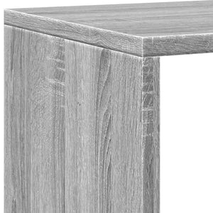 Bücherregal Grau Sonoma 137,5 cm