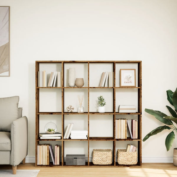 Bücherregal Altholz-Optik, 137,5cm