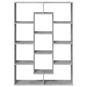 vidaXL Bibliothèque Gris Ciment 102x29x143 cm Aggloméré