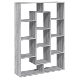 Bücherregal Grau Sonoma 102x143 cm