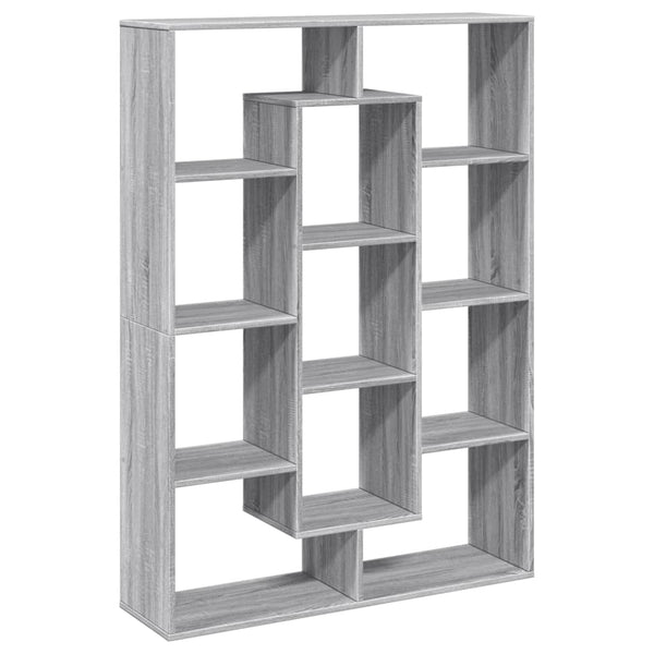 Bücherregal Grau Sonoma 102x143 cm