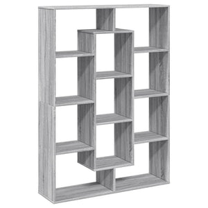 Bücherregal Grau Sonoma 102x143 cm