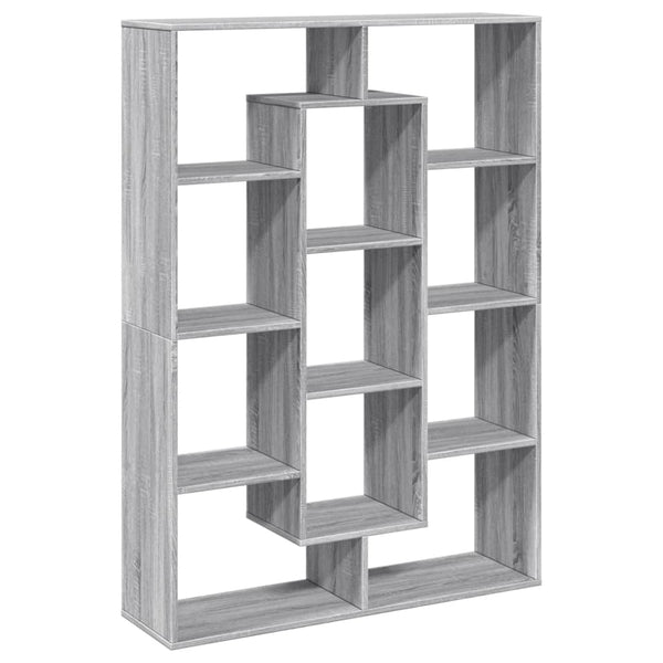 Bücherregal Grau Sonoma 102x143 cm