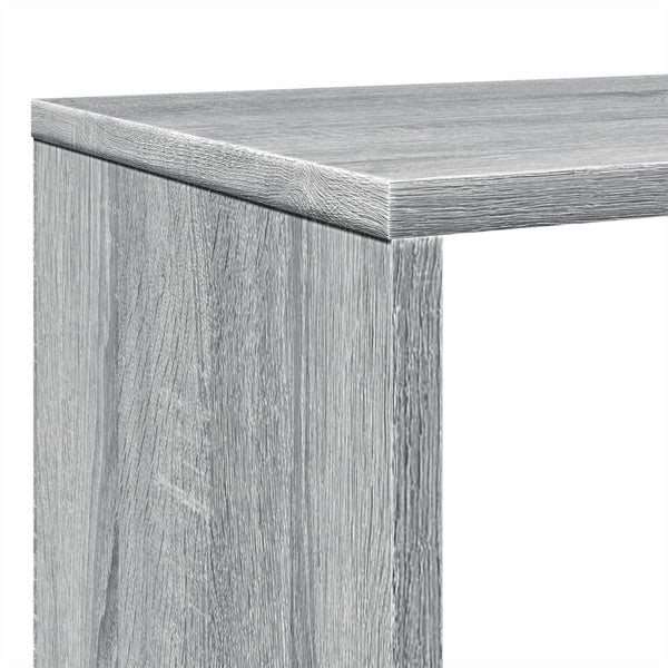 Bücherregal Grau Sonoma 102x143 cm