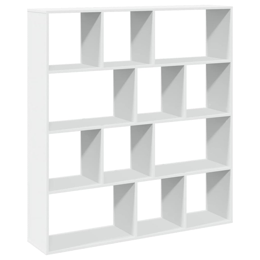 Weißes Bücherregal 132x29x141,5 cm