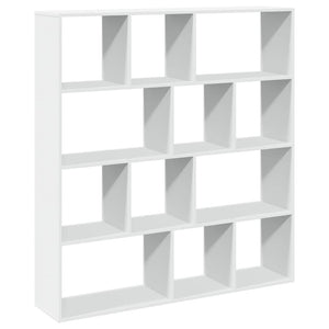 Weißes Bücherregal 132x29x141,5 cm