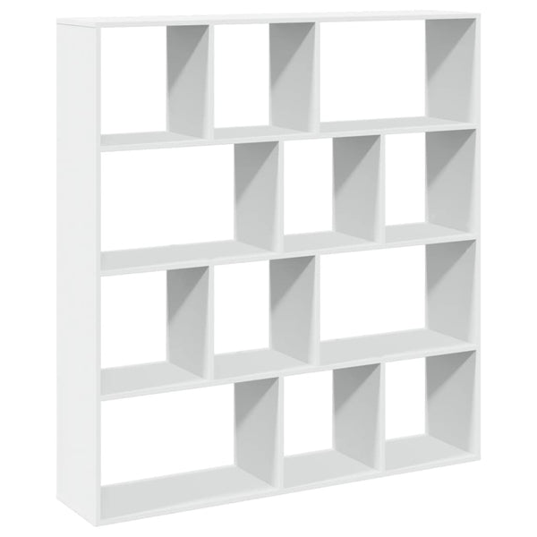 Weißes Bücherregal 132x29x141,5 cm
