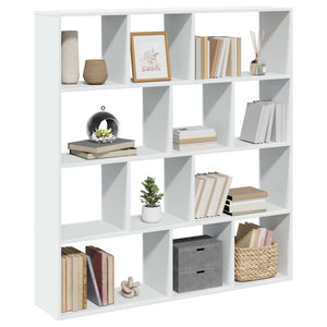 Weißes Bücherregal 132x29x141,5 cm