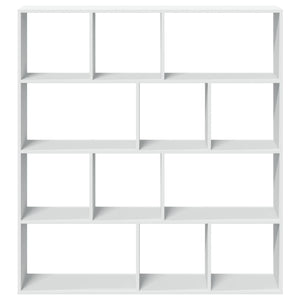 Weißes Bücherregal 132x29x141,5 cm