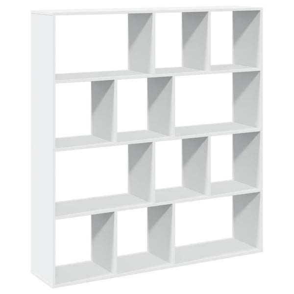 Weißes Bücherregal 132x29x141,5 cm