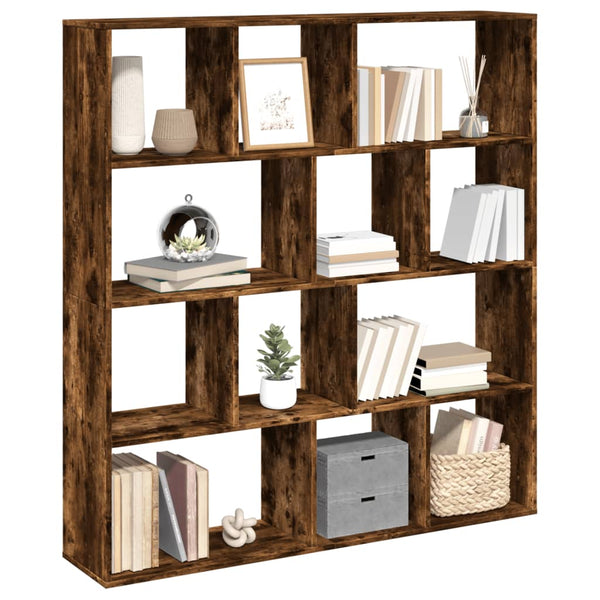 Bücherregal Räuchereiche 132x141,5 cm