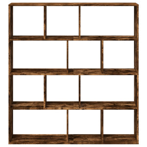 Bücherregal Räuchereiche 132x141,5 cm