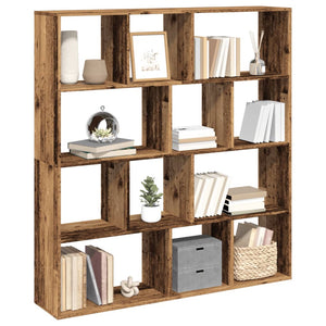 Bücherregal Altholz-Optik, 132 cm