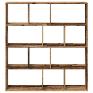 Bücherregal Altholz-Optik, 132 cm
