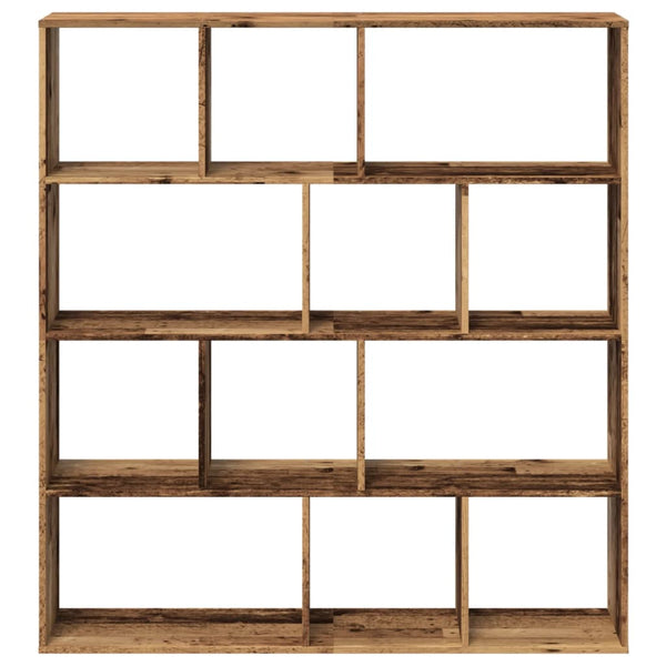 Bücherregal Altholz-Optik, 132 cm