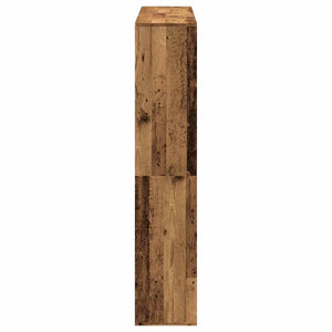 Bücherregal Altholz-Optik, 132 cm