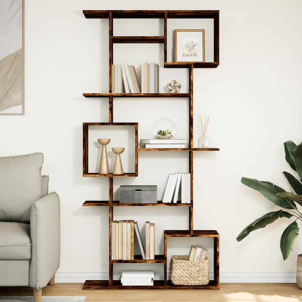 Bücherregal Räuchereiche 92x188 cm