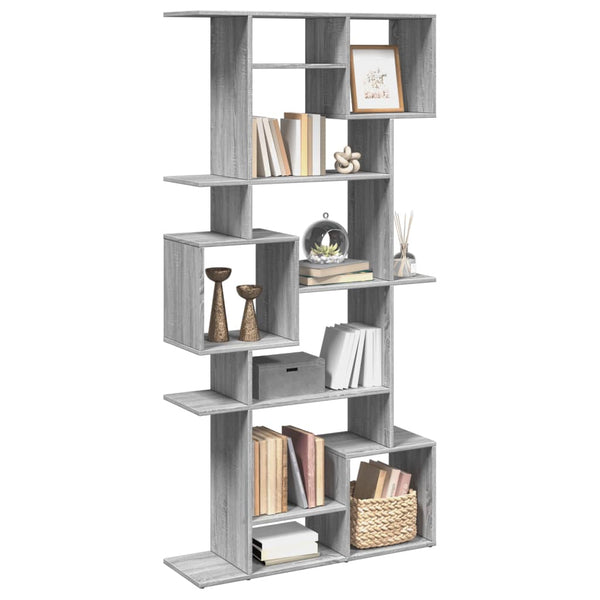 Bücherregal Grau Sonoma 92x188 cm