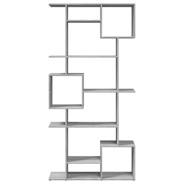 Bücherregal Grau Sonoma 92x188 cm