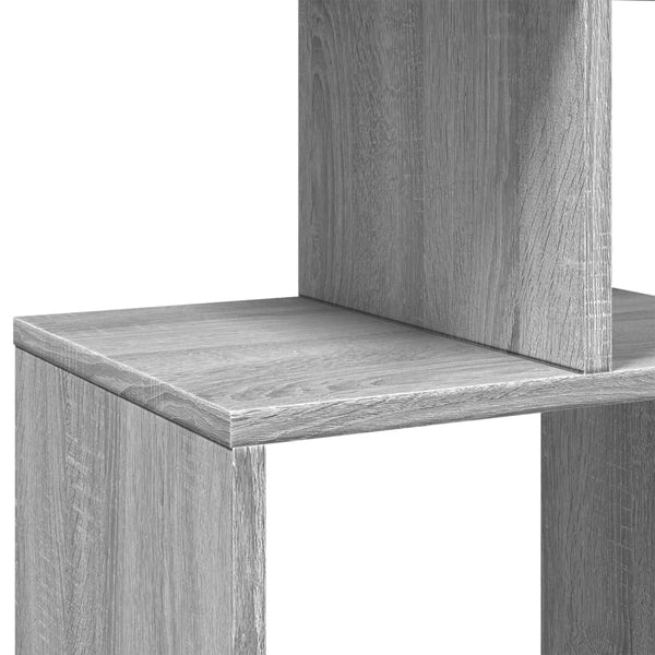 Bücherregal Grau Sonoma 92x188 cm