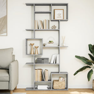 Bücherregal Grau Sonoma 92x188 cm