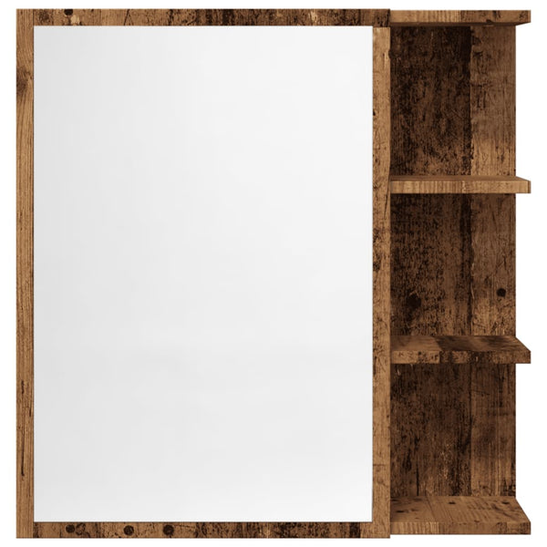 Spiegelschrank Altholz-Optik
