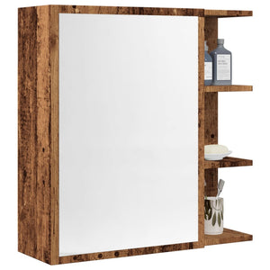 Spiegelschrank Altholz-Optik