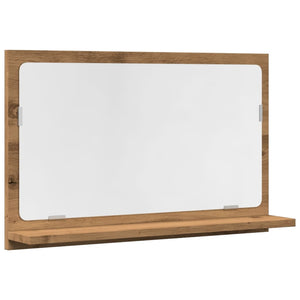 Badspiegel mit Ablage Artisan-Eiche 60 cm