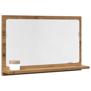 Badspiegel mit Ablage Artisan-Eiche 60 cm