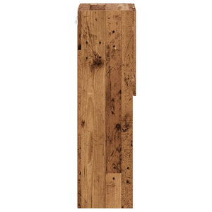 TV-Schrank mit LED Altholz-Optik 102cm