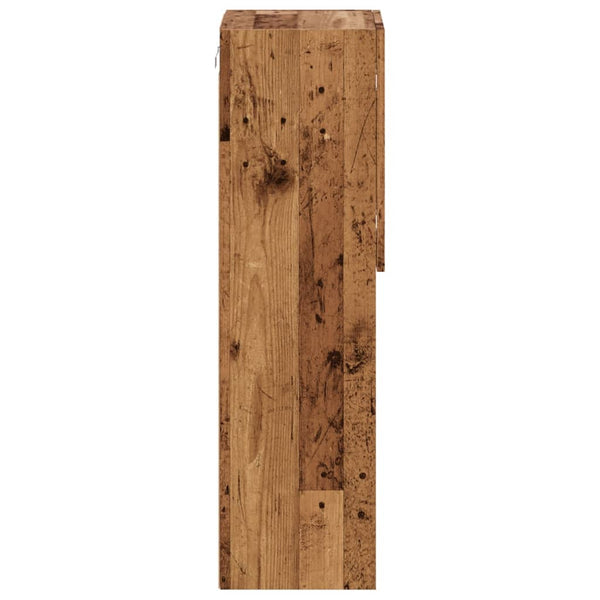 TV-Schrank mit LED Altholz-Optik 102cm