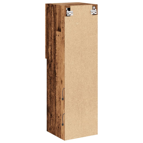 TV-Schrank mit LED Altholz-Optik 102cm