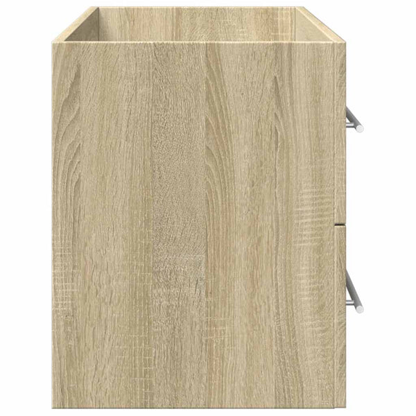 Waschbeckenunterschrank Sonoma-Eiche 100 cm