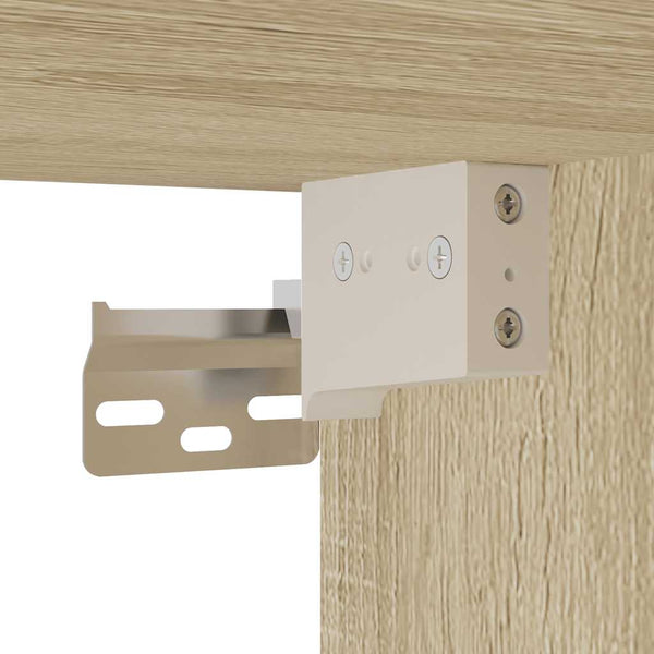 Waschbeckenunterschrank Sonoma-Eiche 100 cm