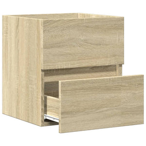 Waschbeckenunterschrank Sonoma-Eiche 41cm