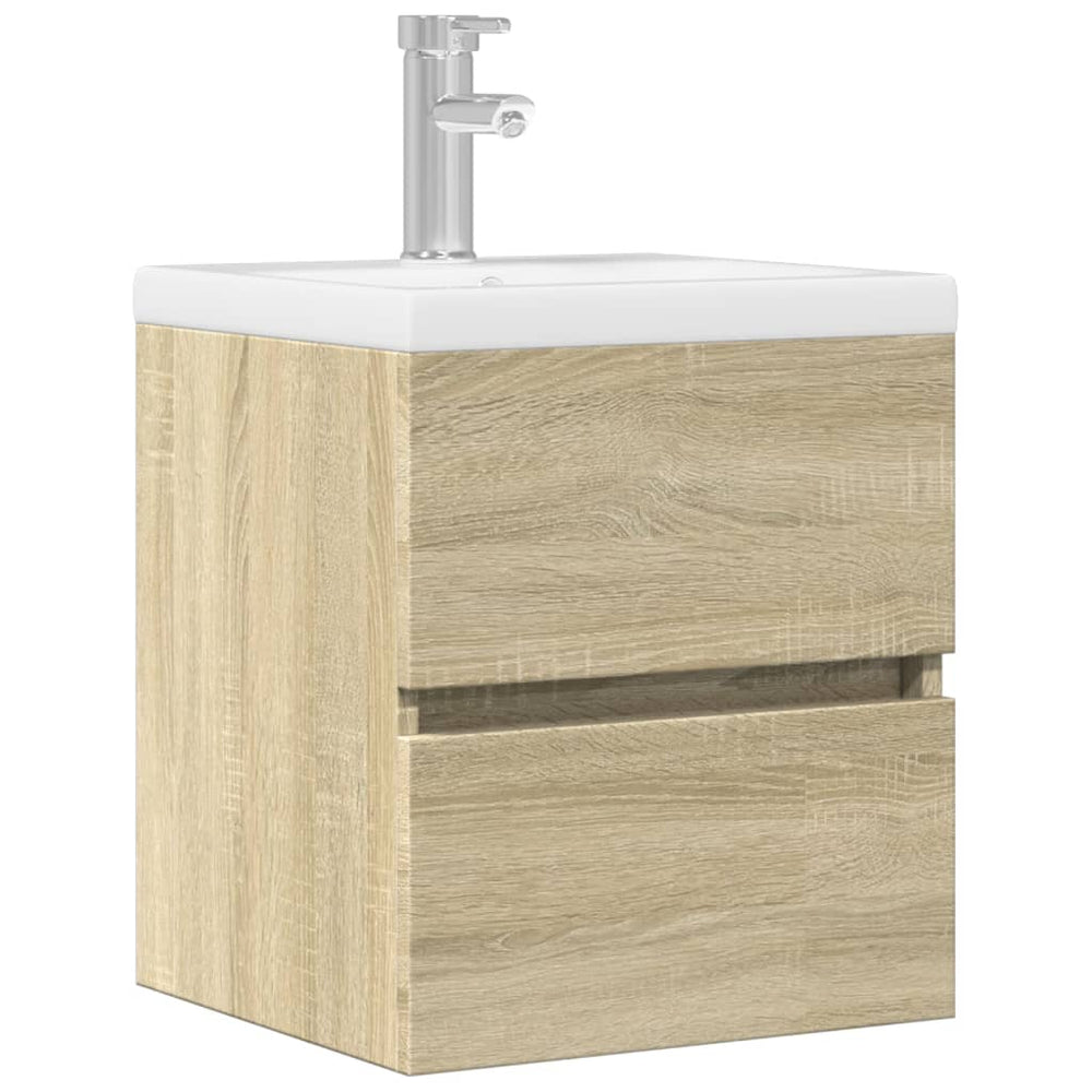 Waschbeckenunterschrank Sonoma-Eiche 41cm