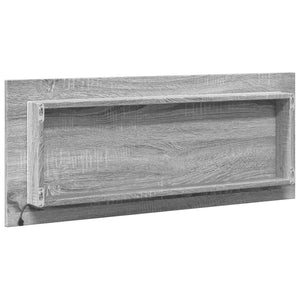 LED Badspiegel Grau Sonoma 100 cm