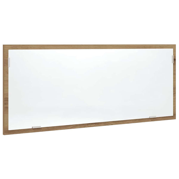 LED Badspiegel Artisan-Eiche 100cm