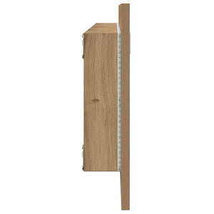 LED Badspiegel Artisan-Eiche 100cm