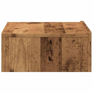 TV-Schrank mit LED Altholz-Optik 60cm