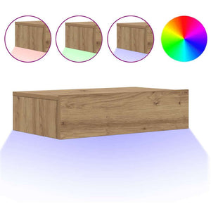 TV-Schrank Artisan Eiche mit LED