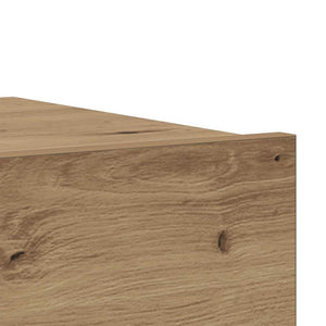 TV-Schrank Artisan Eiche mit LED