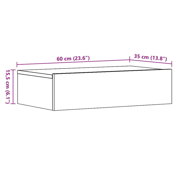 TV-Schränke mit LED Artisan-Eiche 2er-Set