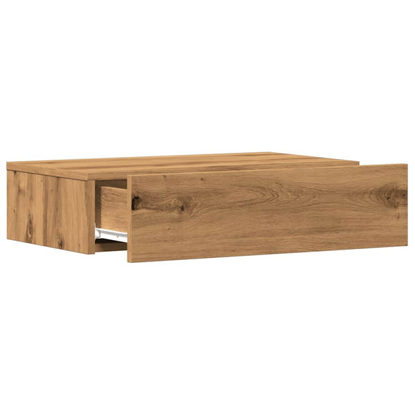 TV-Schränke mit LED Artisan-Eiche 2er-Set