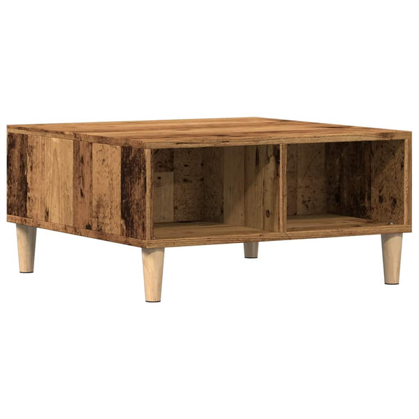 Couchtisch Altholz-Optik 60x60 cm