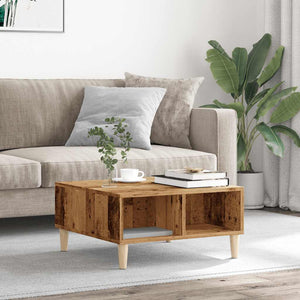 Couchtisch Altholz-Optik 60x60 cm
