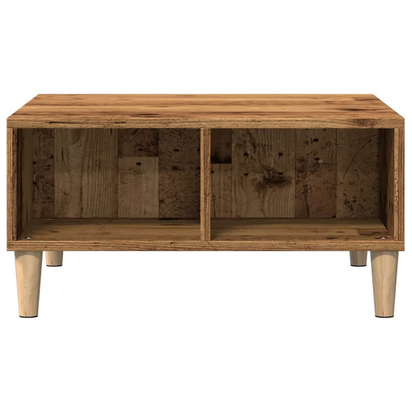 Couchtisch Altholz-Optik 60x60 cm