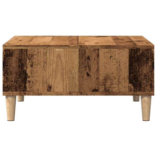 Couchtisch Altholz-Optik 60x60 cm