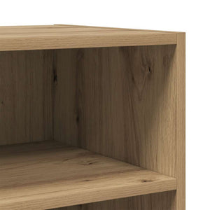 vidaXL Sideboard Artisan Oak 57x35x75 cm Engineered Wood