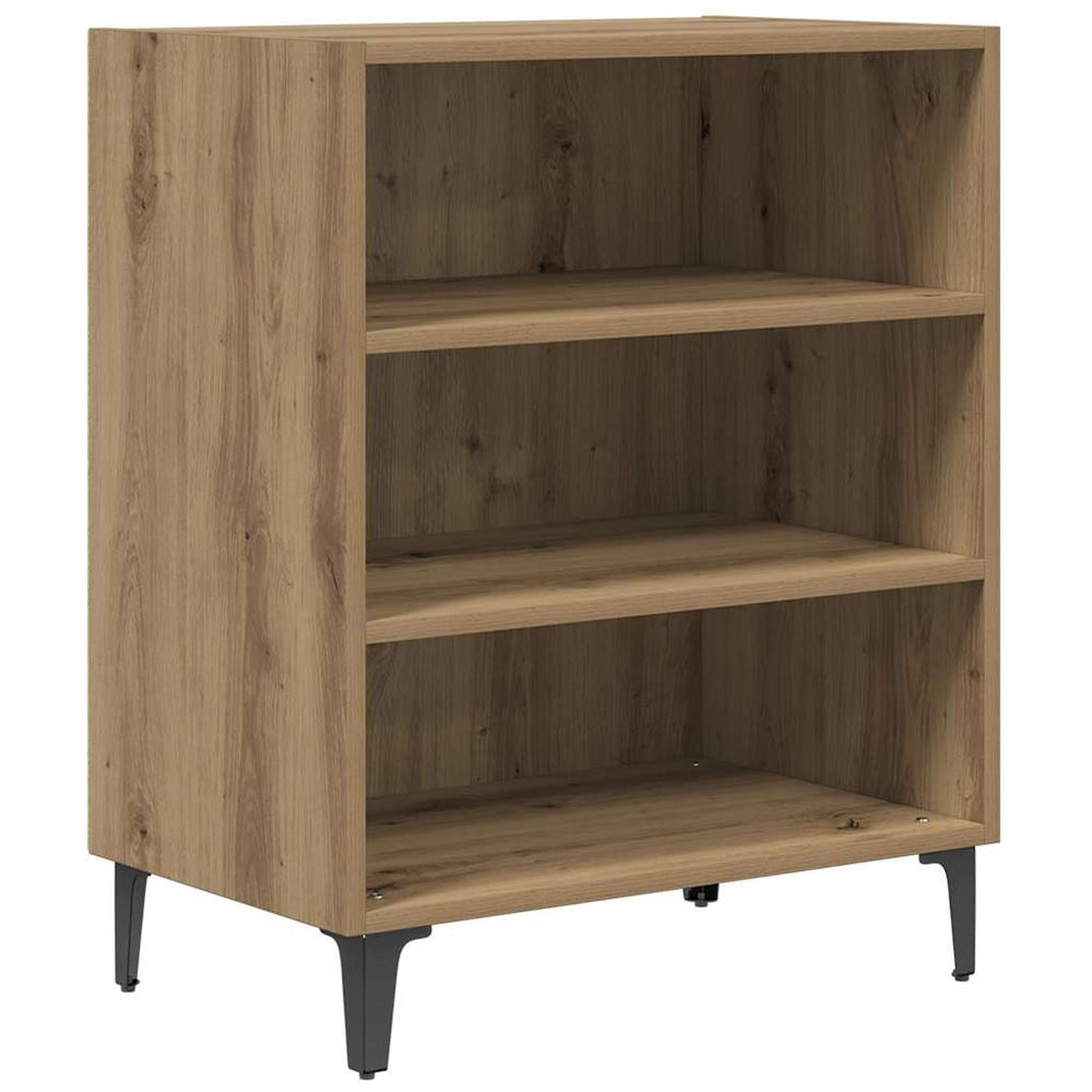 vidaXL Sideboard Artisan Oak 57x35x70 cm Engineered Wood